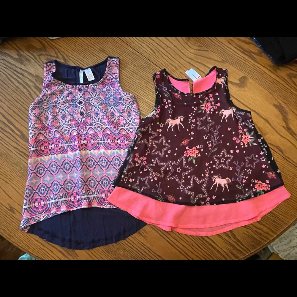 Japna girls tops - fun dressy prints